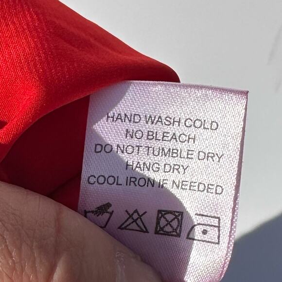 Lovers and Friends NWT Summer Glow Top in Fire Women’s Size Small REVOLVE Party - Picture 6 of 13